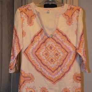 KNEE DRESS SIZE 4 J.Crew Women's Dress 100% Linen